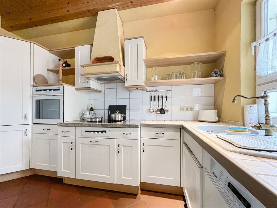 Voll ausgestattete Küche im Ferienhaus Kupferschmiede Wernigerode